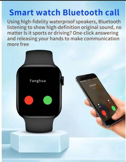 Stylish Bluetooth Smart Watch Black Red White ABS Plastic