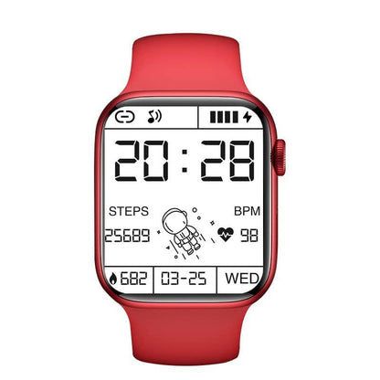 Stylish Bluetooth Smart Watch Black Red White ABS Plastic