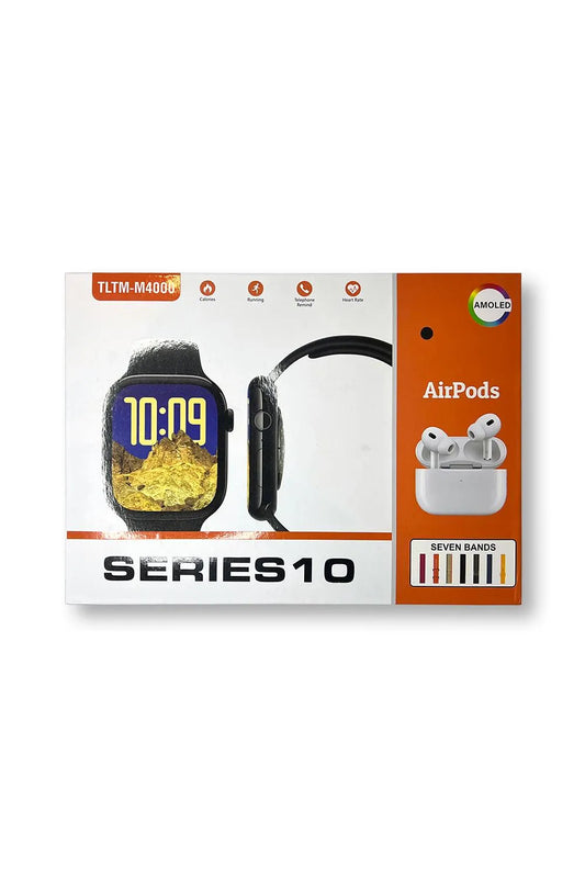 4000 Smart Watch with AirPods & 7 Bands