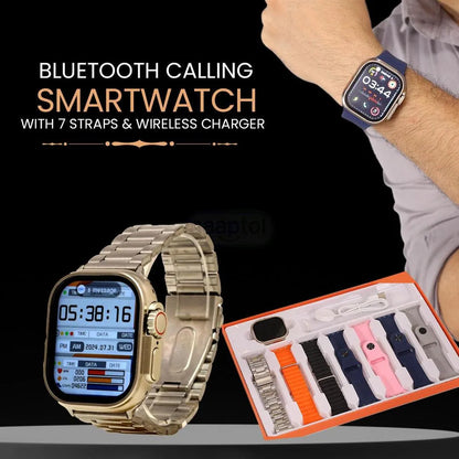 S10 Pro Max Smart Watch With 7 Straps