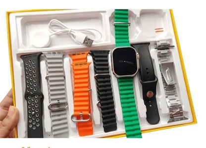 S10 Pro Max Smart Watch With 7 Straps