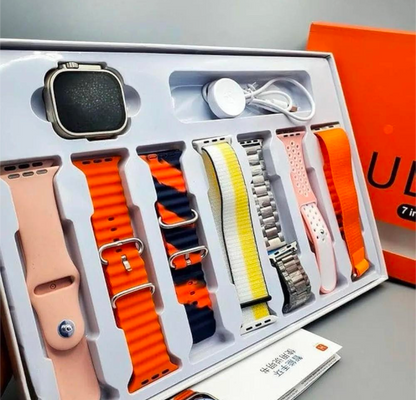 Ultra Smart Watch 7 in 1 Strap Multicolor